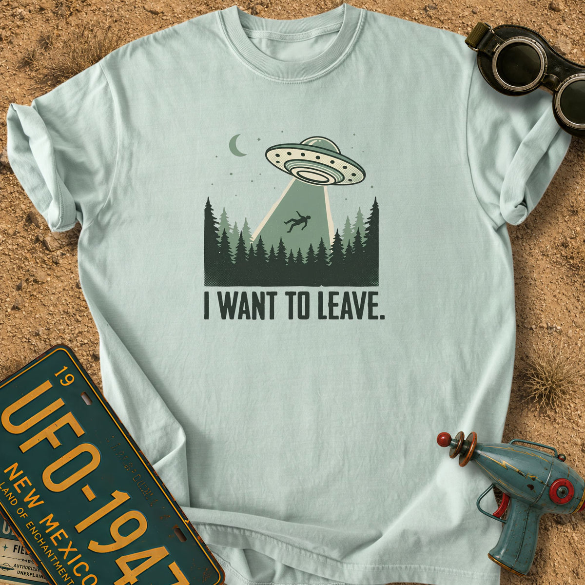Want To Leave T-shirt