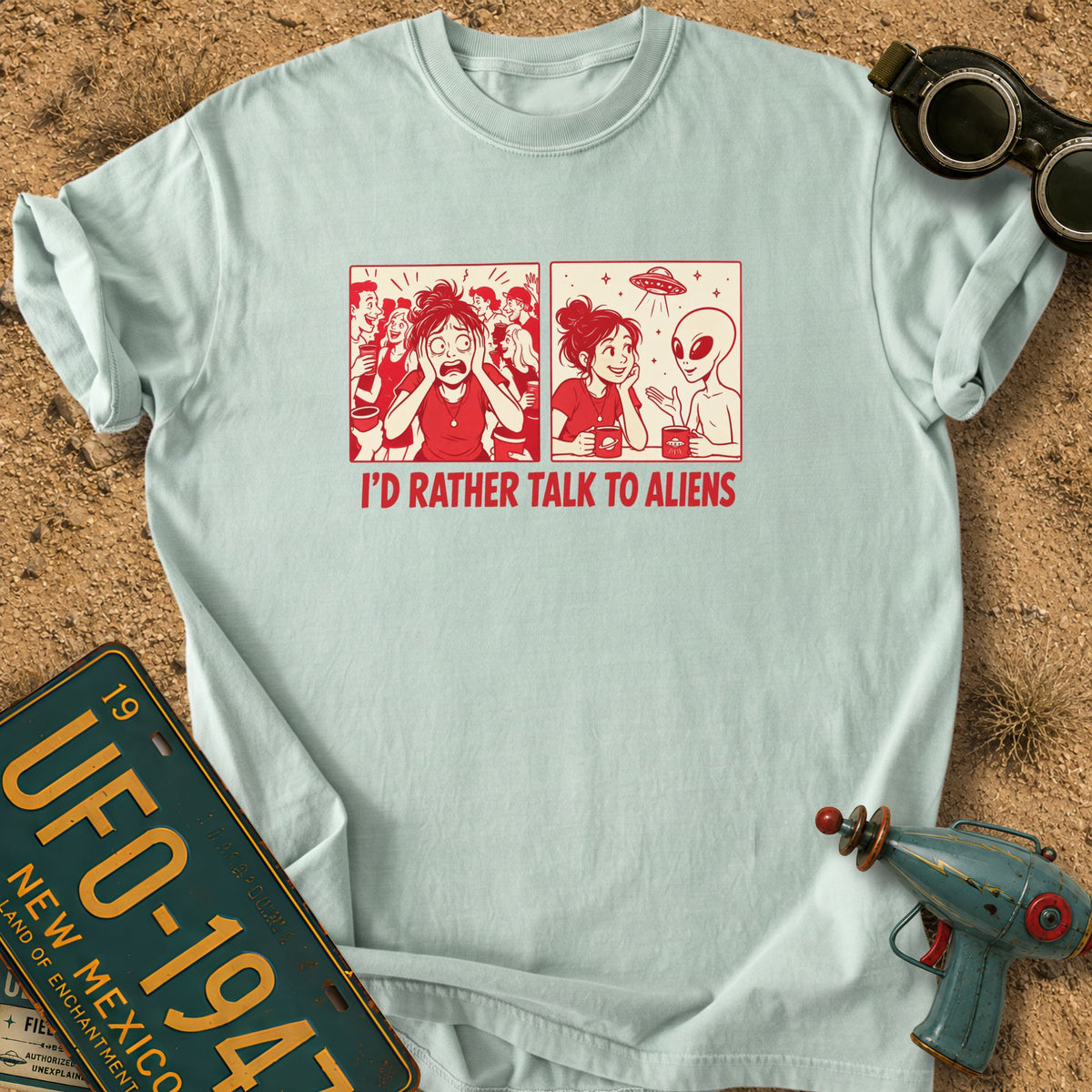 Would Rather T-shirt