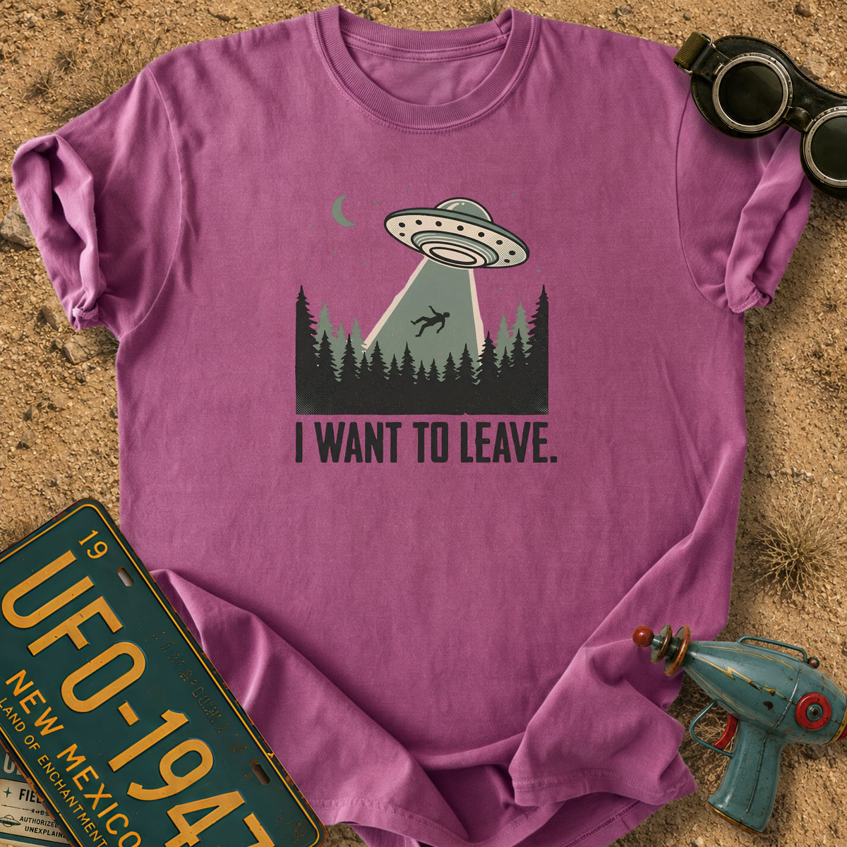 Want To Leave T-shirt