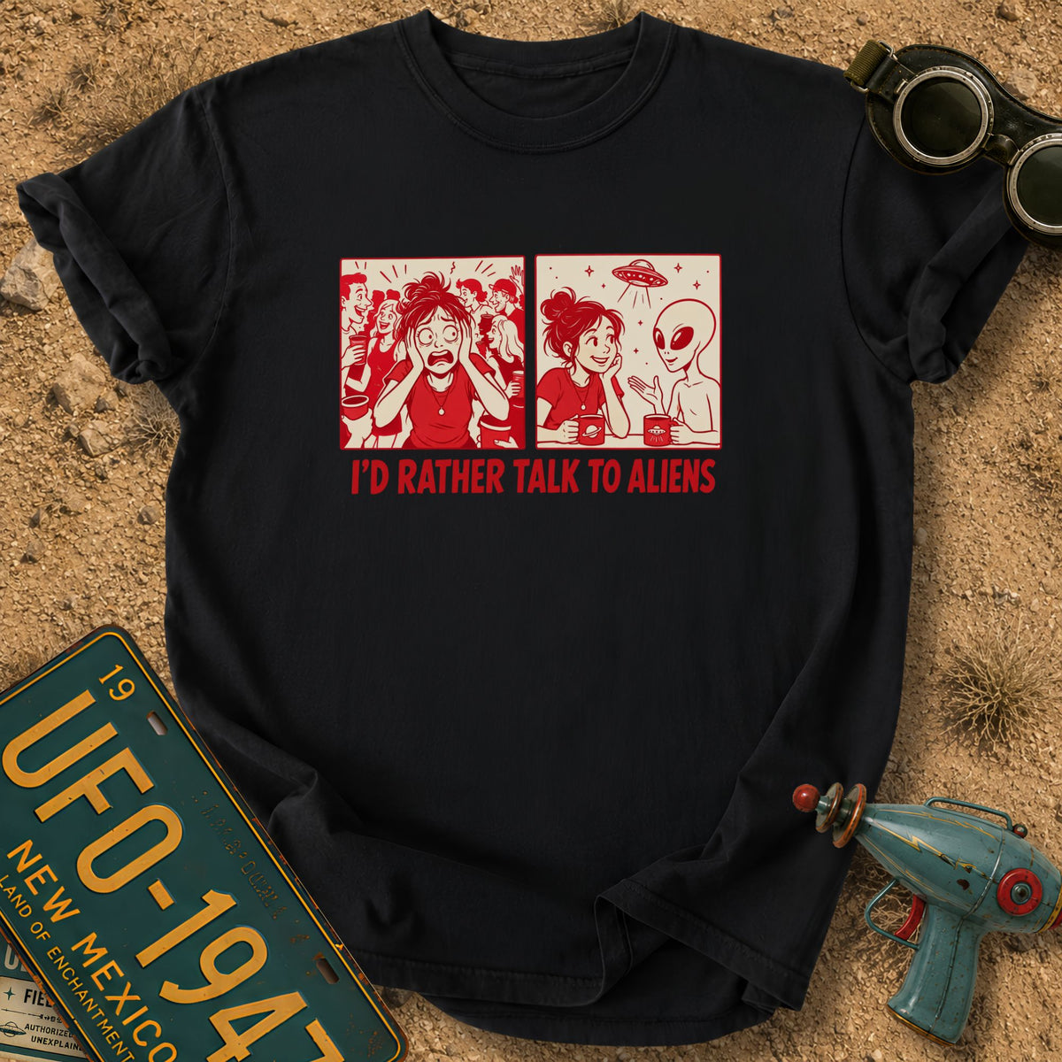 Would Rather T-shirt