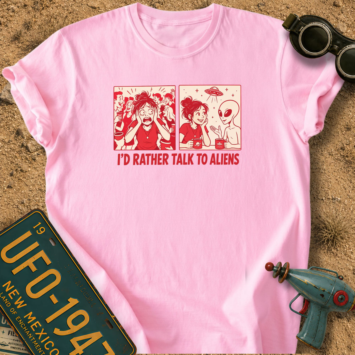 Would Rather T-shirt