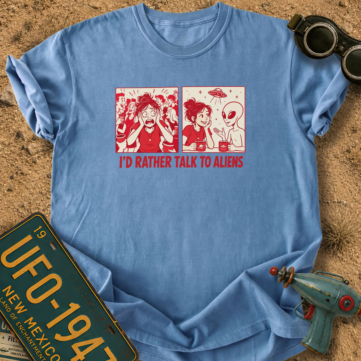 Would Rather T-shirt