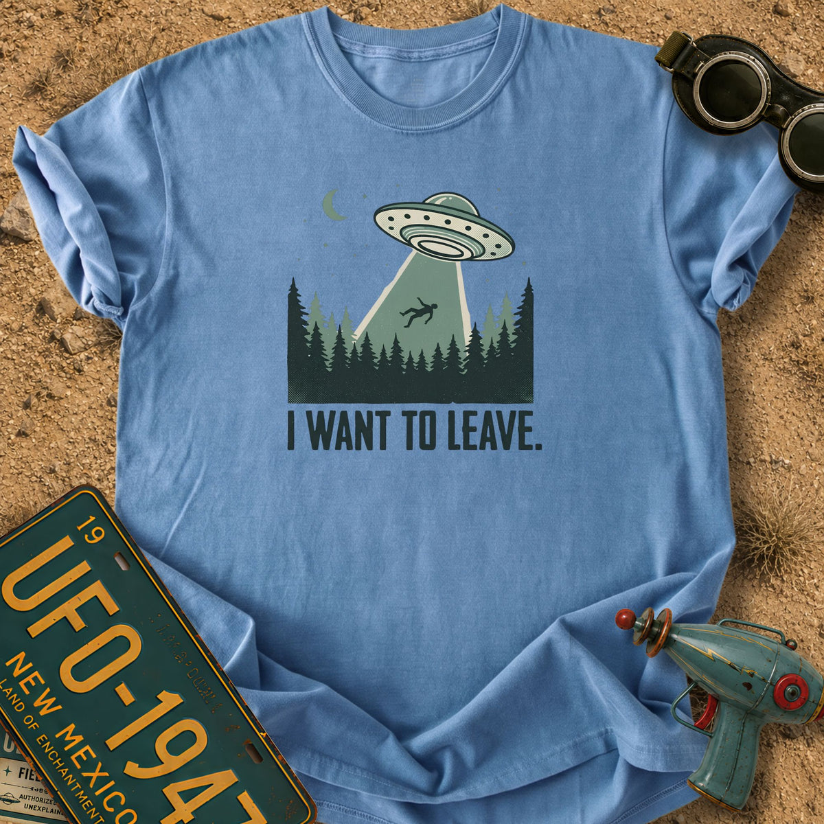 Want To Leave T-shirt