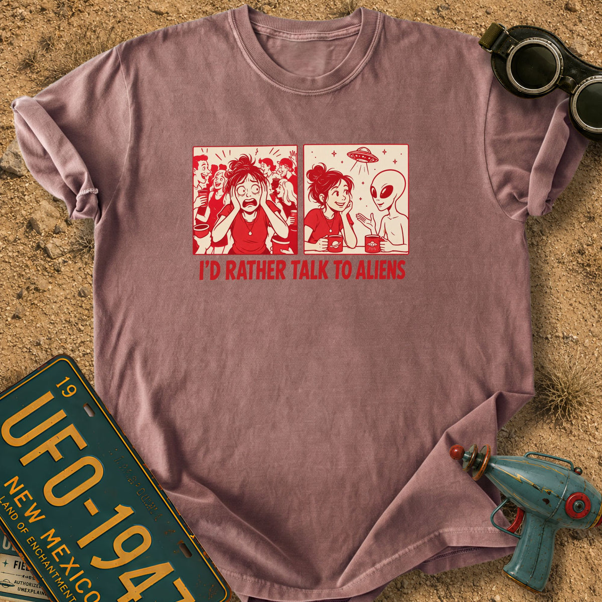 Would Rather T-shirt