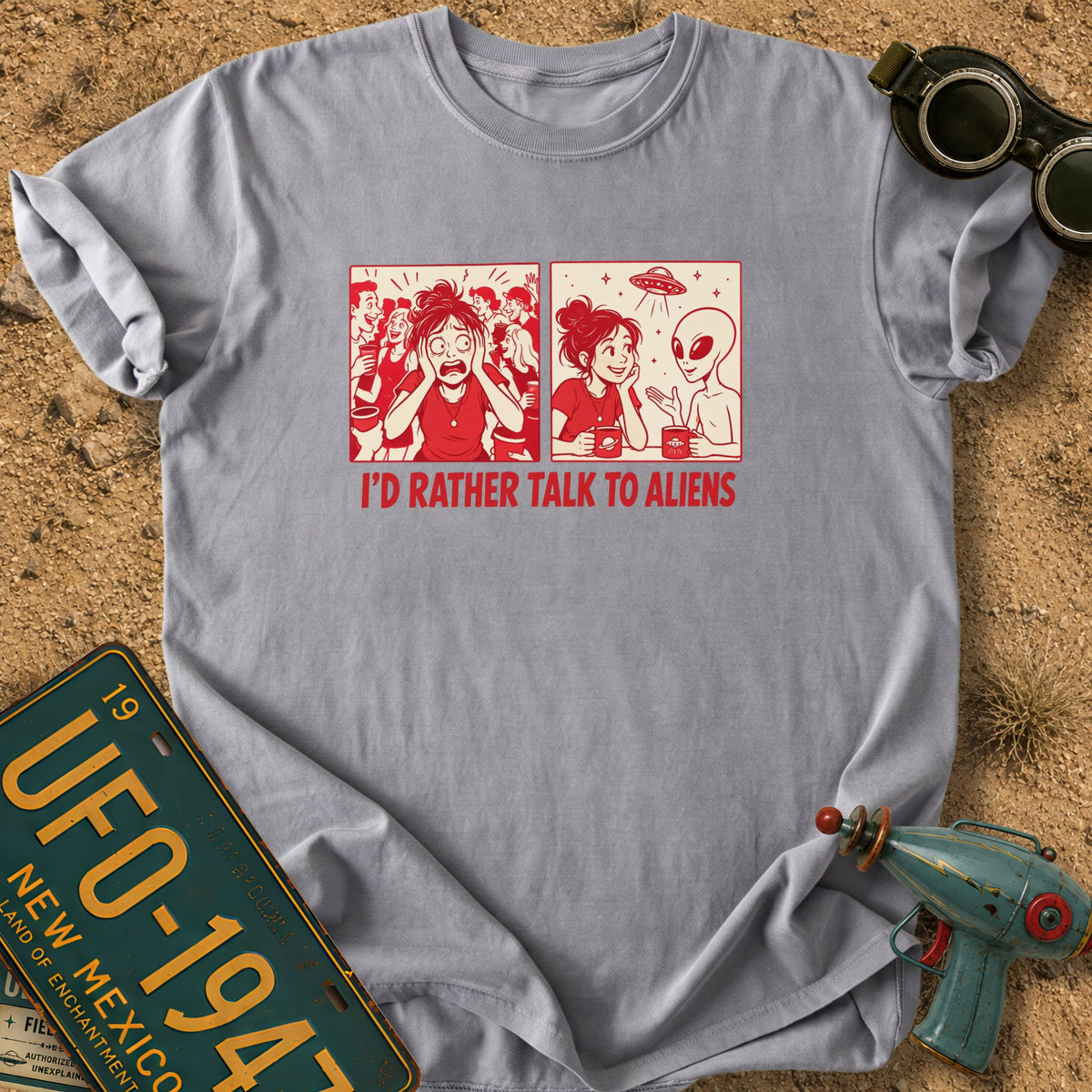 Would Rather T-shirt