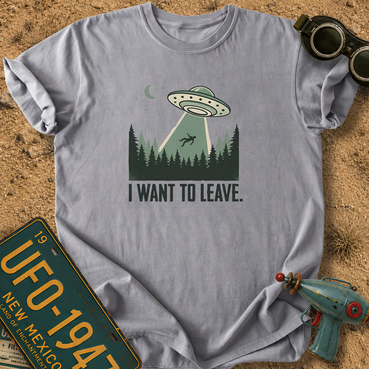 Want To Leave T-shirt