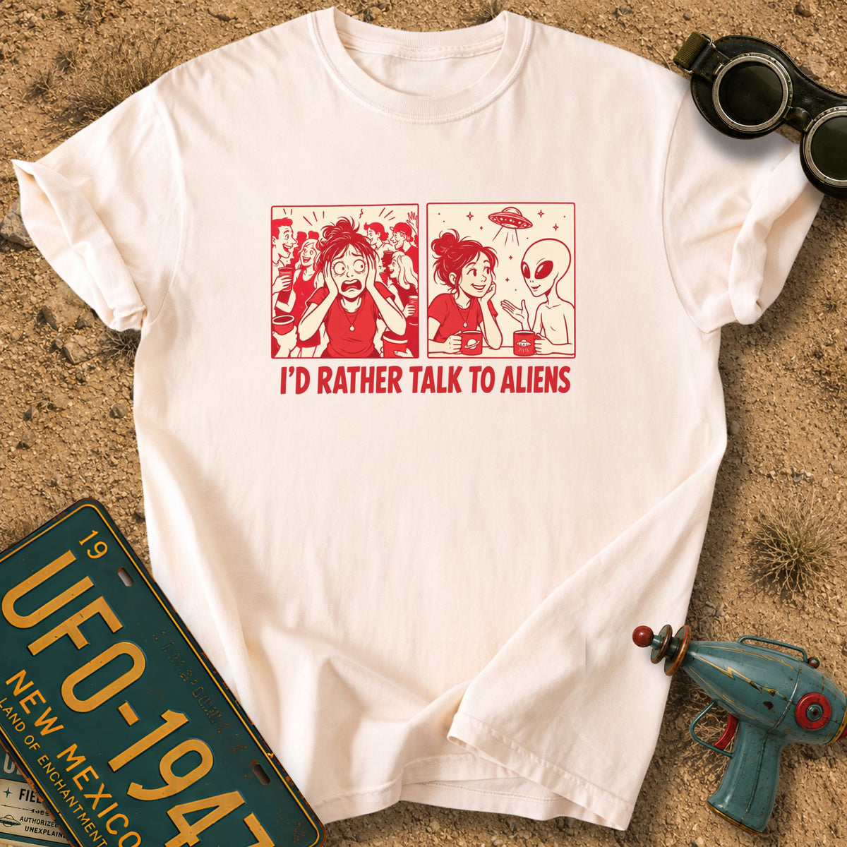 Would Rather T-shirt