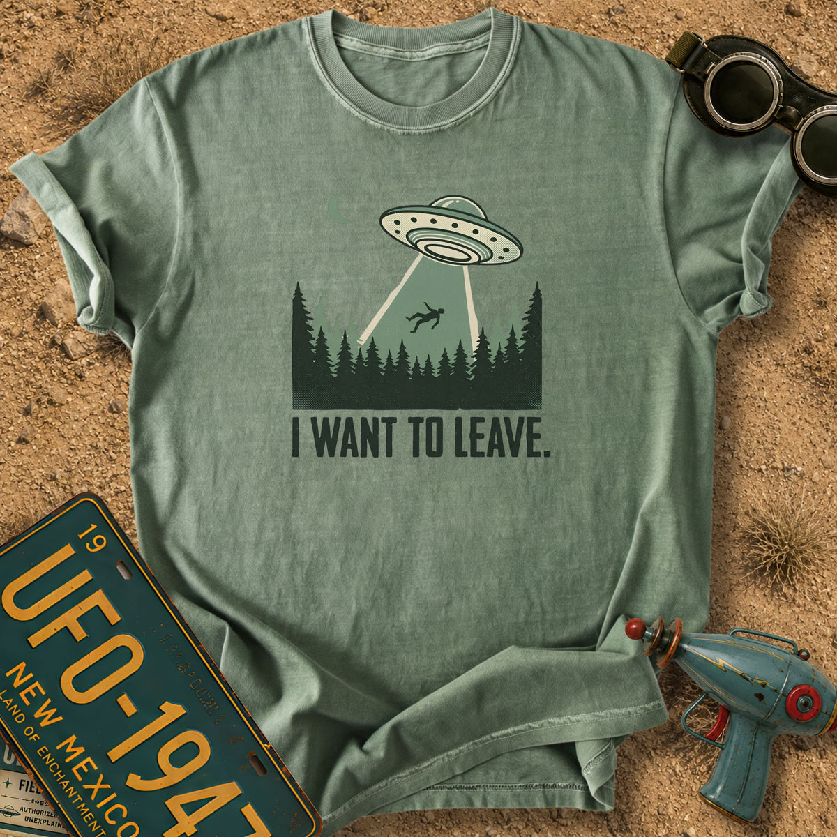 Want To Leave T-shirt