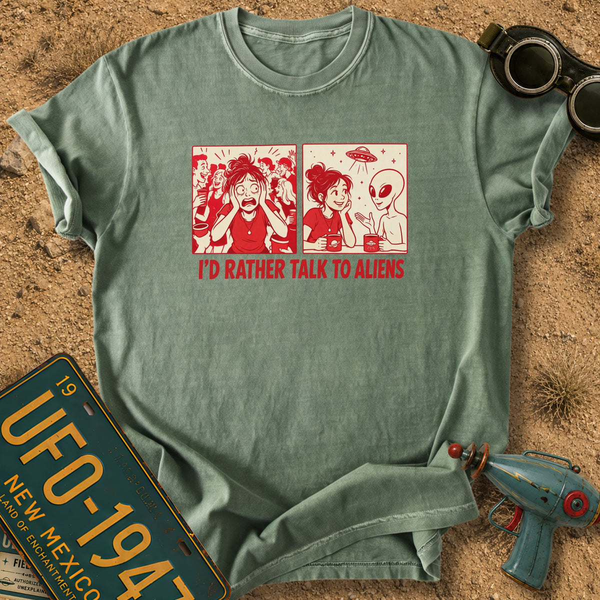 Would Rather T-shirt
