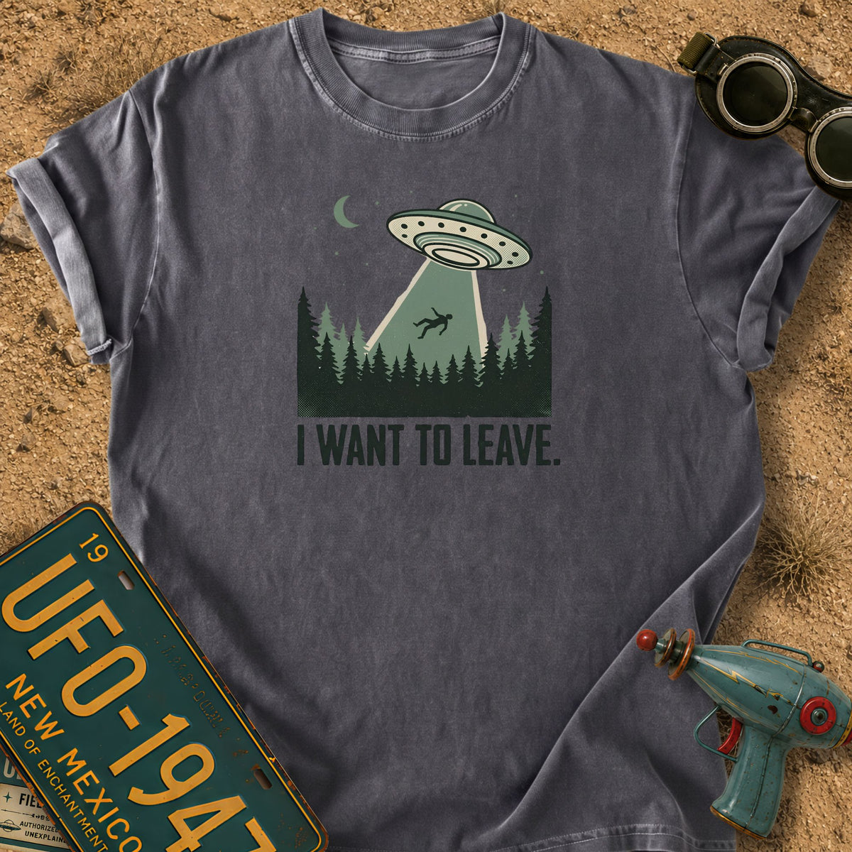 Want To Leave T-shirt