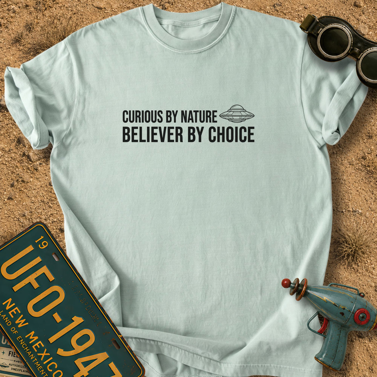 Curious By T-shirt