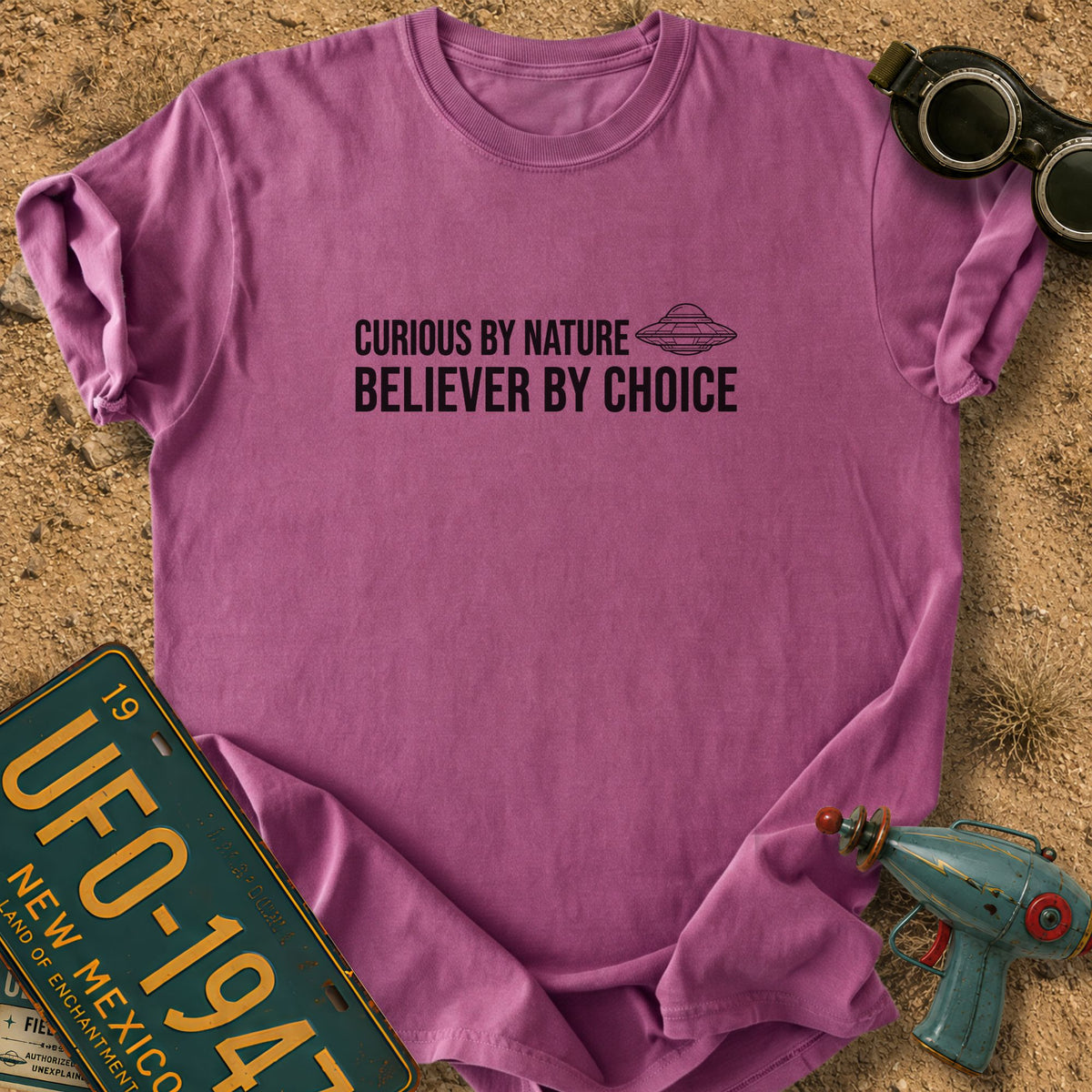 Curious By T-shirt