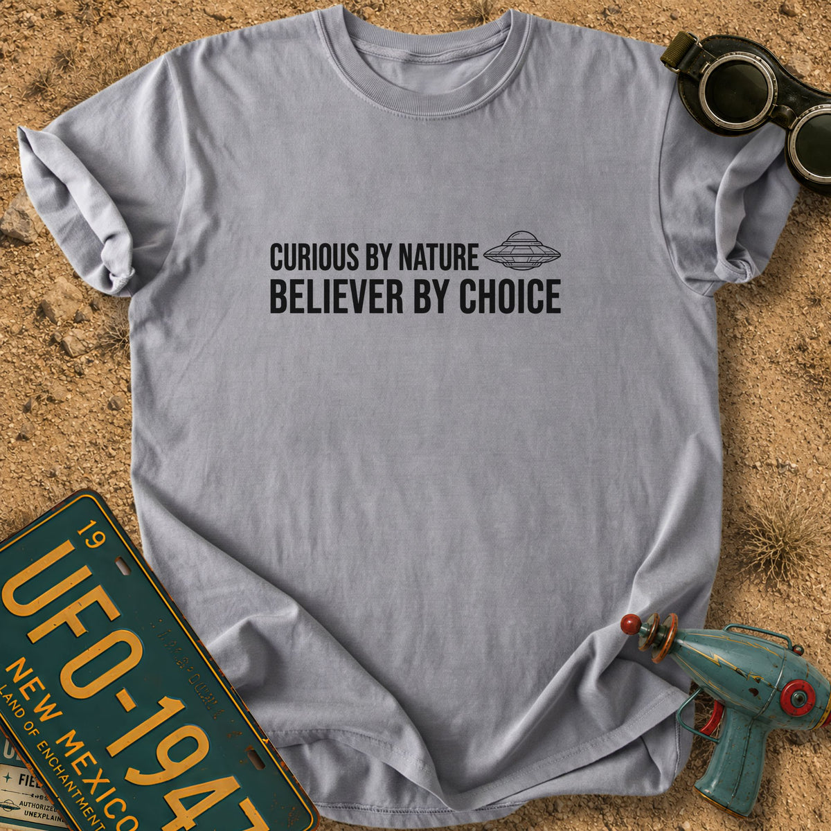 Curious By T-shirt
