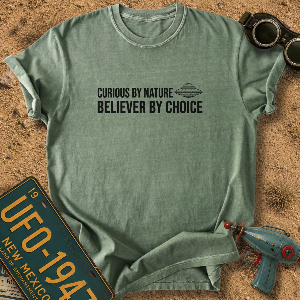 Curious By T-shirt